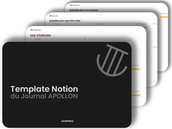 Template Notion du Journal Apollon